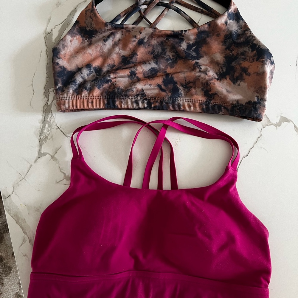 Under Armour and onzie sport bra (two)